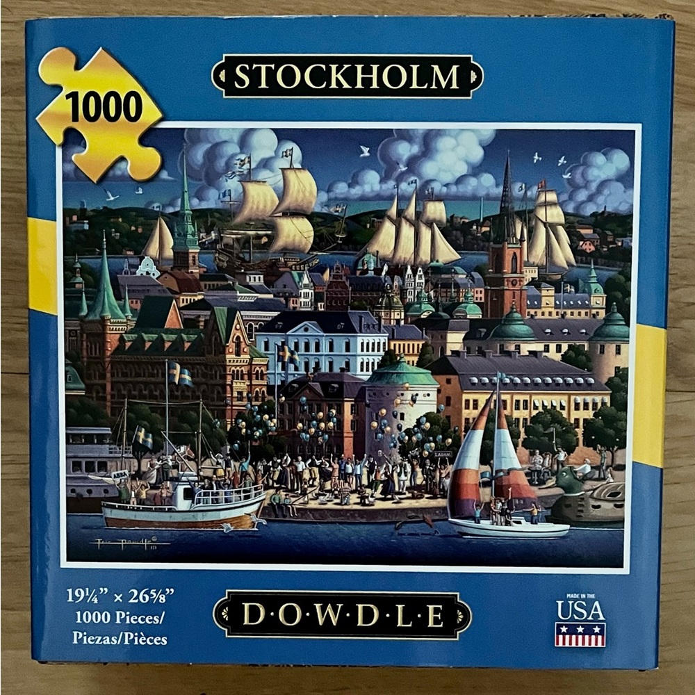 Brand New Dowdle “Stockholm” 1000 Piece Jigsaw Puzzle